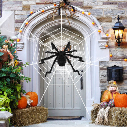 Halloween Decorations Spider Outdoor Stretch Cobweb DailySale