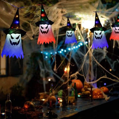 Halloween Ghost Witch Hat Hanging Light Lantern DailySale