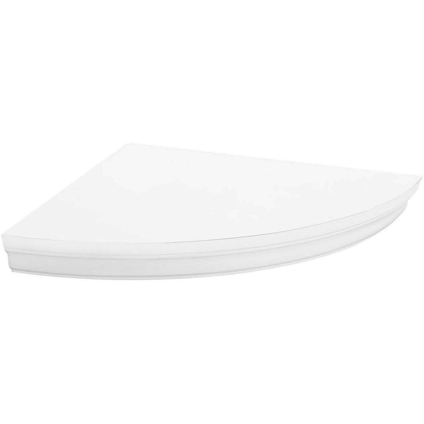 Halter Corner Floating Shelf - Space Saving Round Design with No Visible Support DailySale