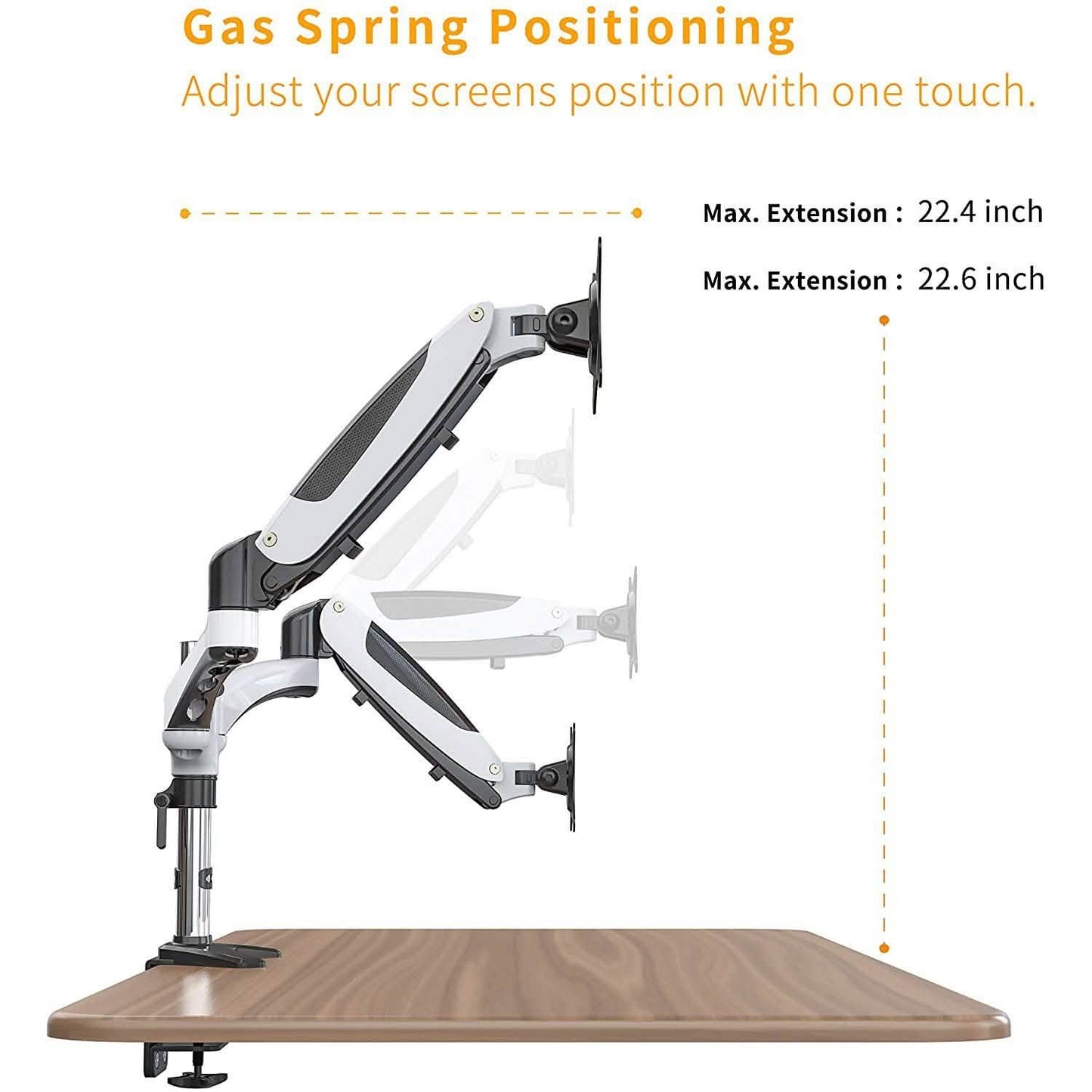 Halter Dual LCD Adjustable Monitor Stand DailySale