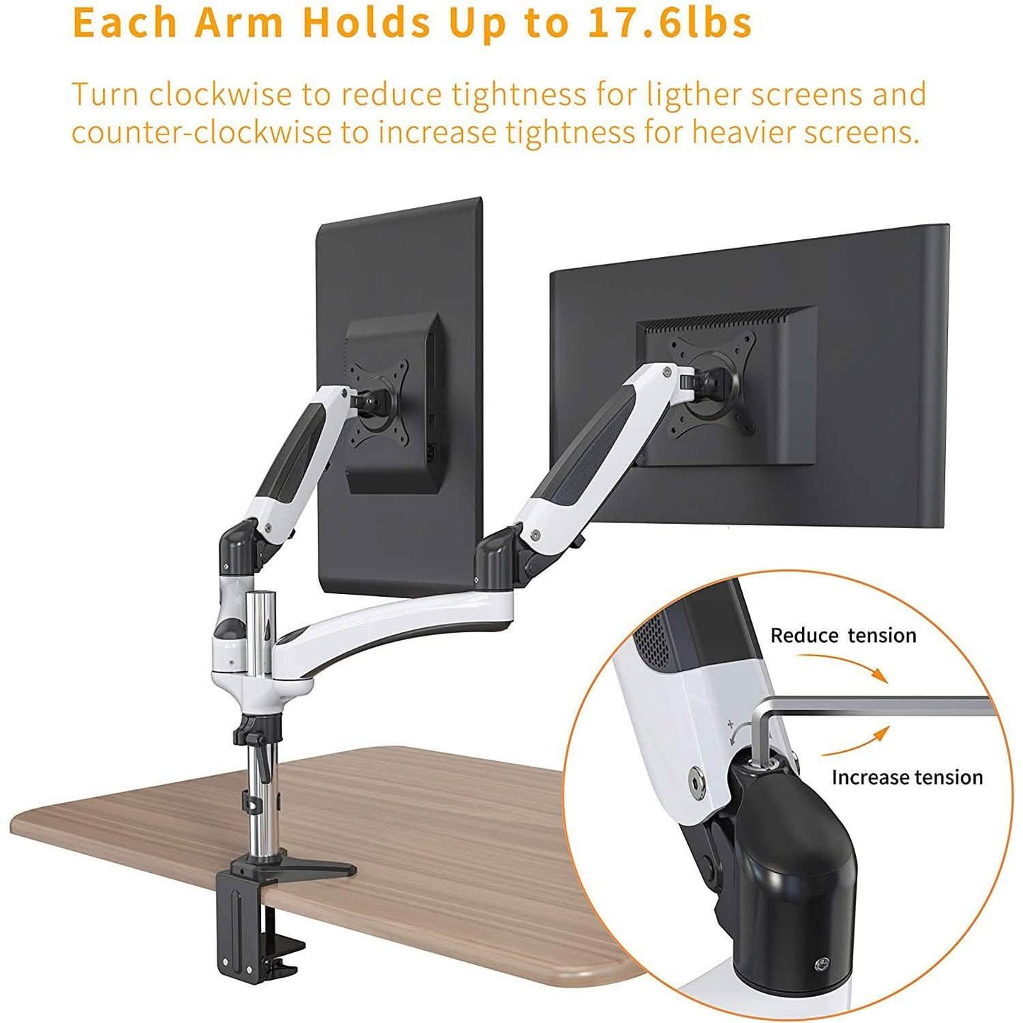 Halter Dual LCD Adjustable Monitor Stand DailySale