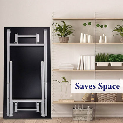 Halter Folding Table Computer Desk DailySale