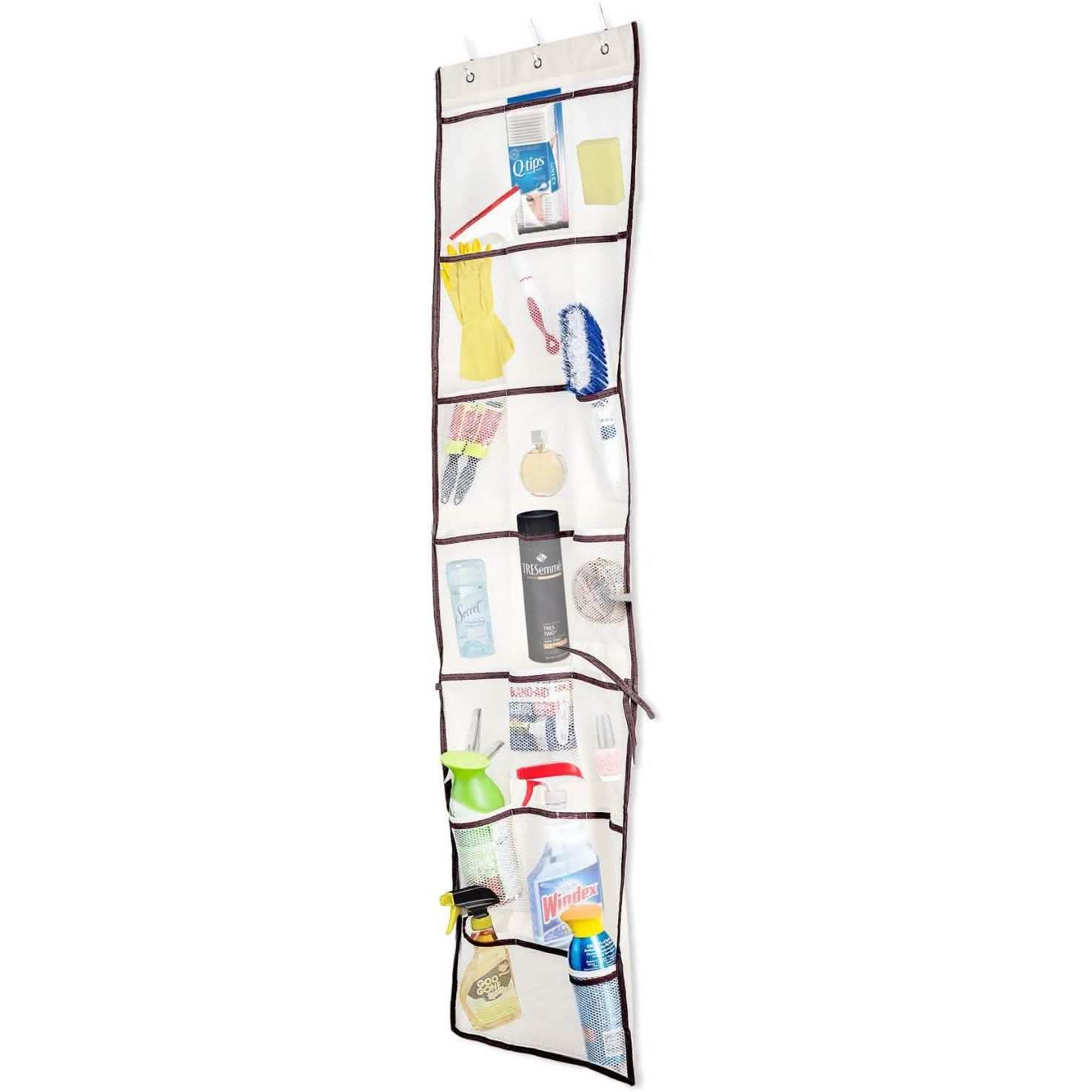 Halter Over the Door 42 Pocket Organizer Multi-Purpose Teenage Storage Solution DailySale
