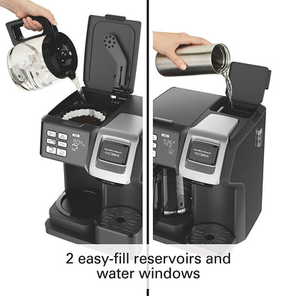 Hamilton Beach 49976 FlexBrew 2-Way Brewer Programmable Coffee Maker DailySale
