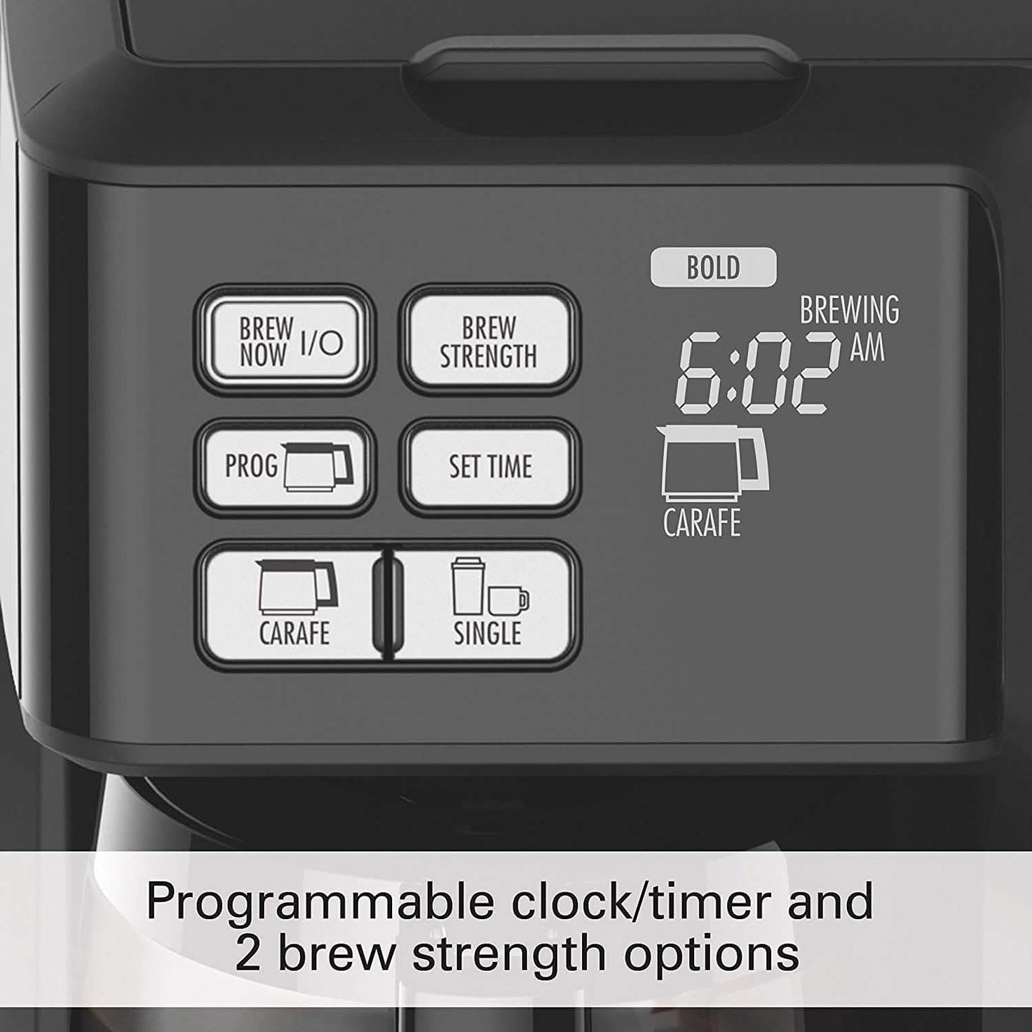 Hamilton Beach 49976 FlexBrew 2-Way Brewer Programmable Coffee Maker DailySale