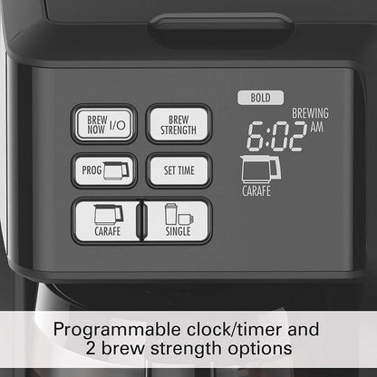 Hamilton Beach 49976 FlexBrew 2-Way Brewer Programmable Coffee Maker DailySale