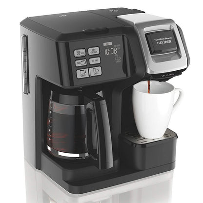 Hamilton Beach 49976 FlexBrew 2-Way Brewer Programmable Coffee Maker DailySale