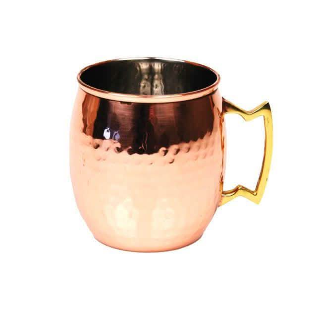 Hammered Copper-Finish Moscow Mule Mug DailySale