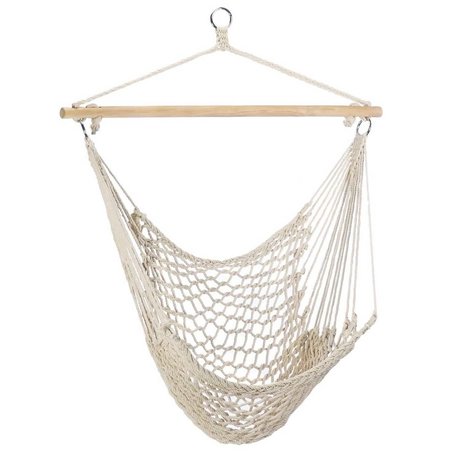 Hammock Chair Hanging Rope Seat DailySale