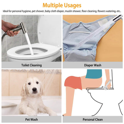Handheld Bidet Sprayer Stainless Steel DailySale