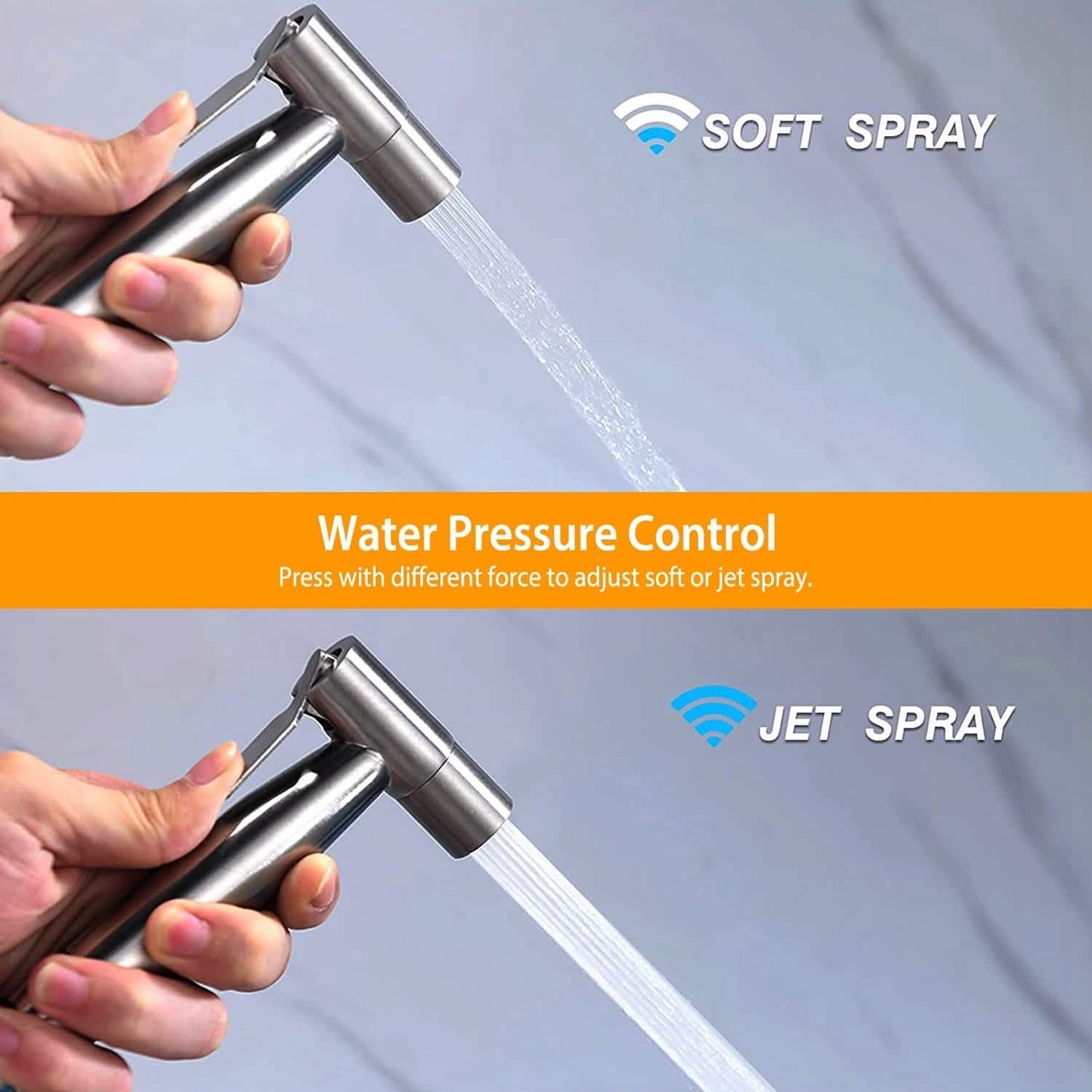 Handheld Bidet Sprayer Stainless Steel DailySale