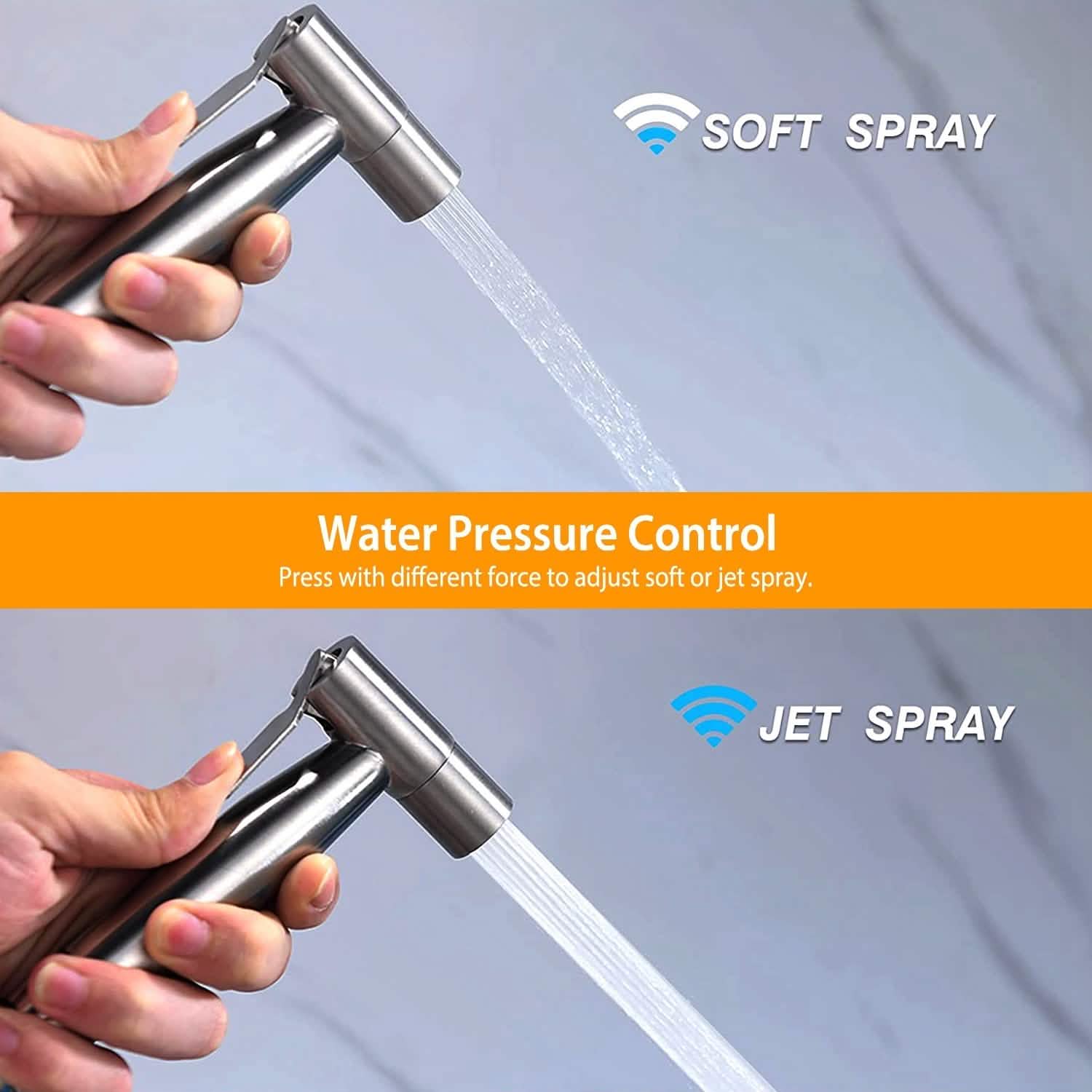 Handheld Bidet Sprayer Stainless Steel DailySale