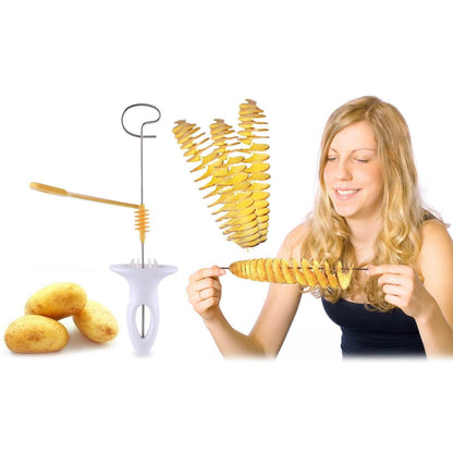 Handheld Easy Tornado Potato Twister Set DailySale