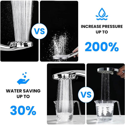 Handheld Filtered High Pressure Shower Head DailySale