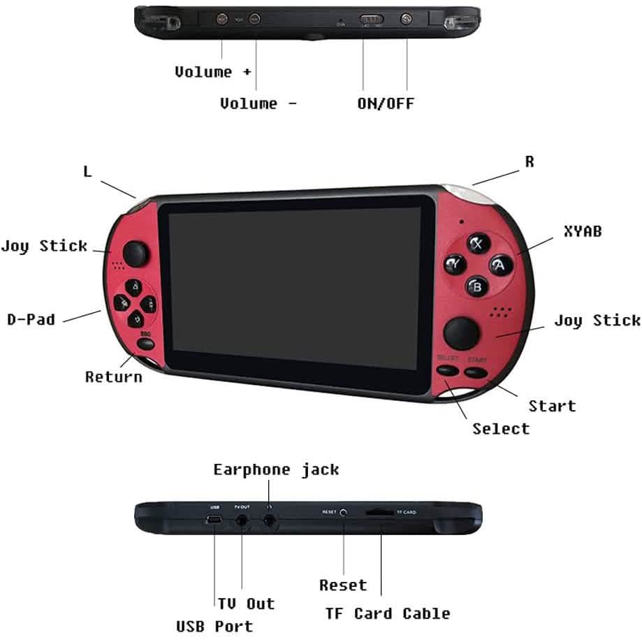 Handheld Game Console for Kids/Adults X12 Pro DailySale