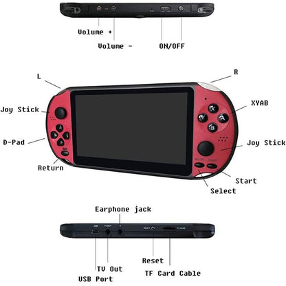 Handheld Game Console for Kids/Adults X12 Pro DailySale