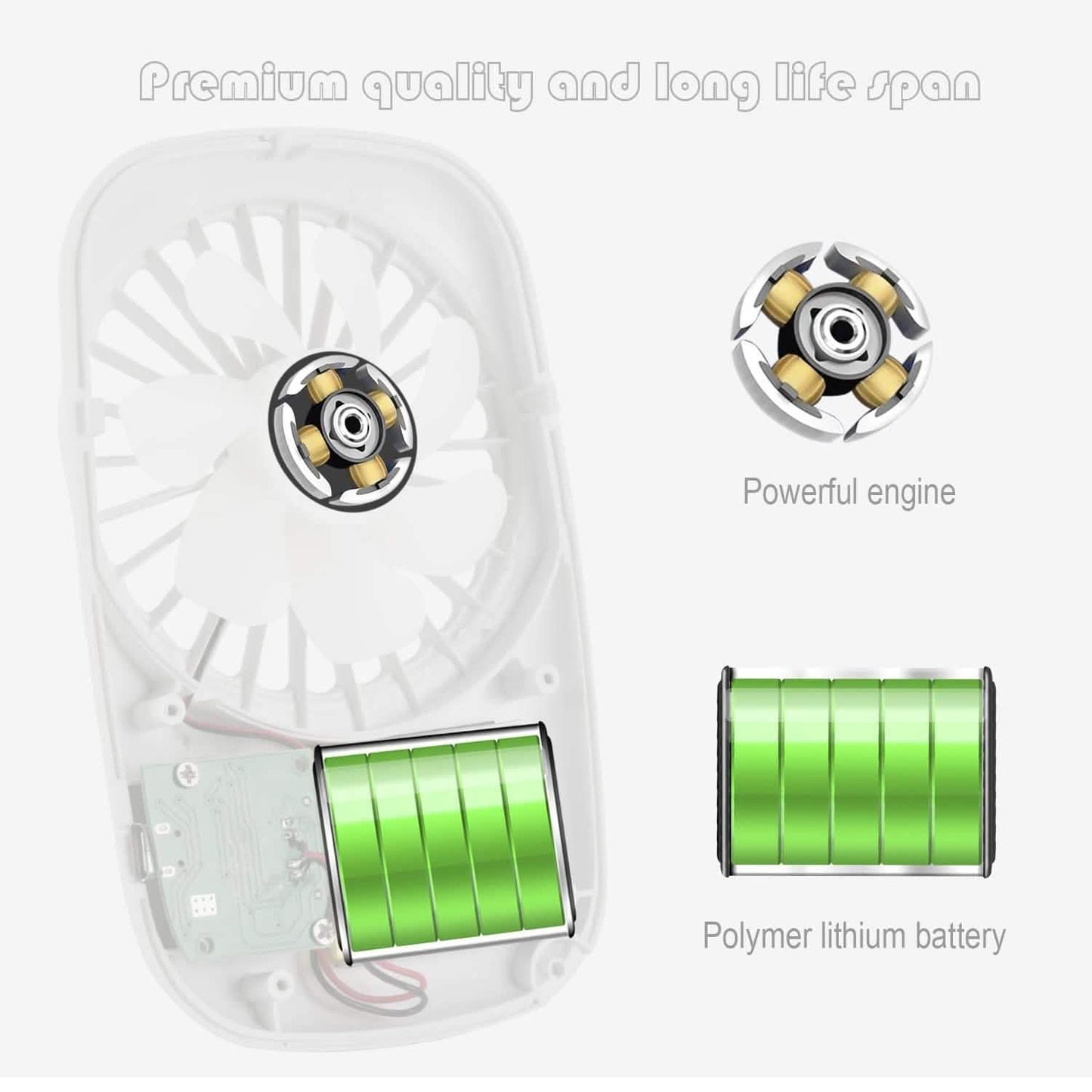 Handheld Powerful Mini Fan DailySale