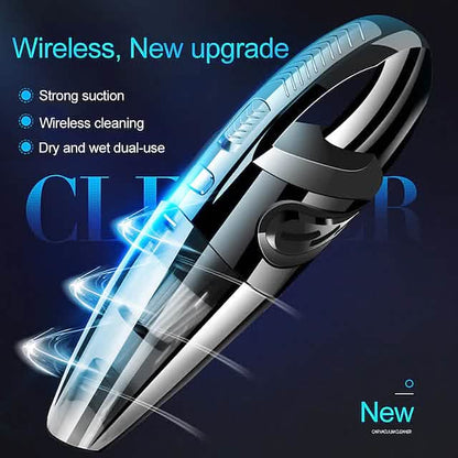 Handheld Rechargeable Wireless Car Vacuum DailySale