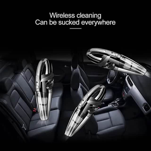 Handheld Rechargeable Wireless Car Vacuum DailySale