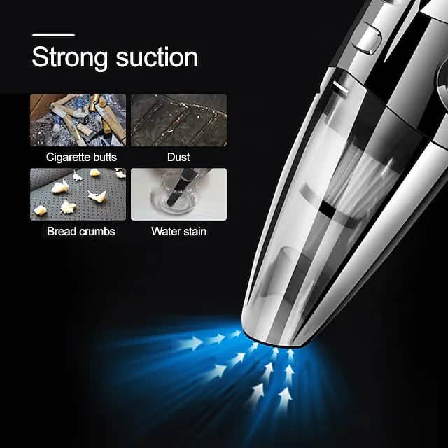 Handheld Rechargeable Wireless Car Vacuum DailySale