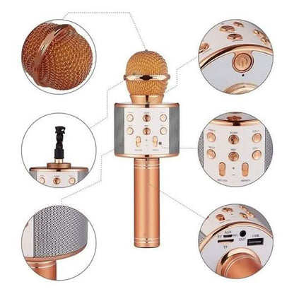 Karaoke Handheld Wireless Bluetooth Microphone DailySale