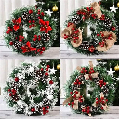 Handmade Christmas Decorative Wreaths DailySale