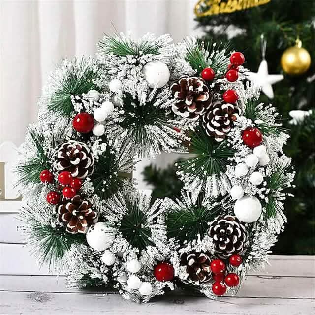 Handmade Christmas Decorative Wreaths DailySale