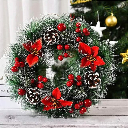 Handmade Christmas Decorative Wreaths DailySale