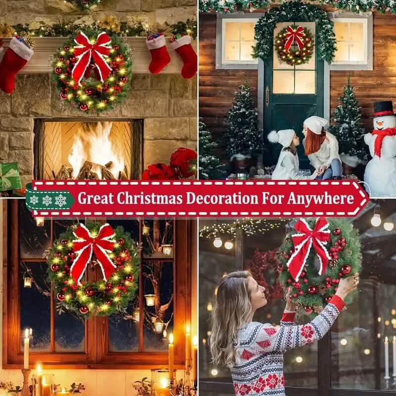 Handmade Christmas Wreath Decor DailySale