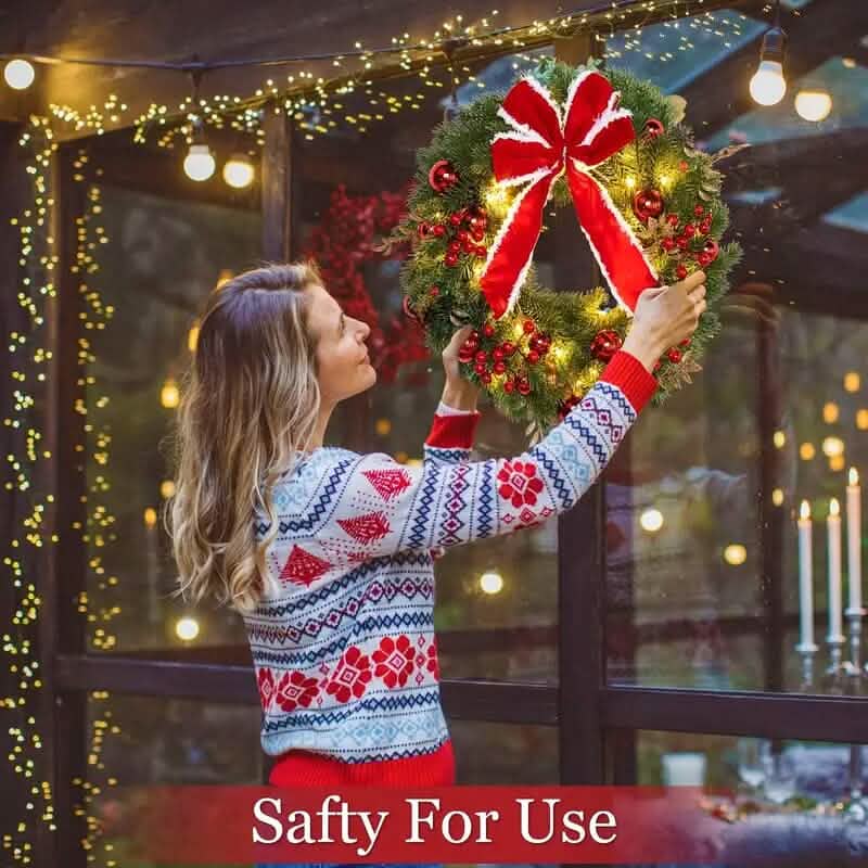 Handmade Christmas Wreath Decor DailySale