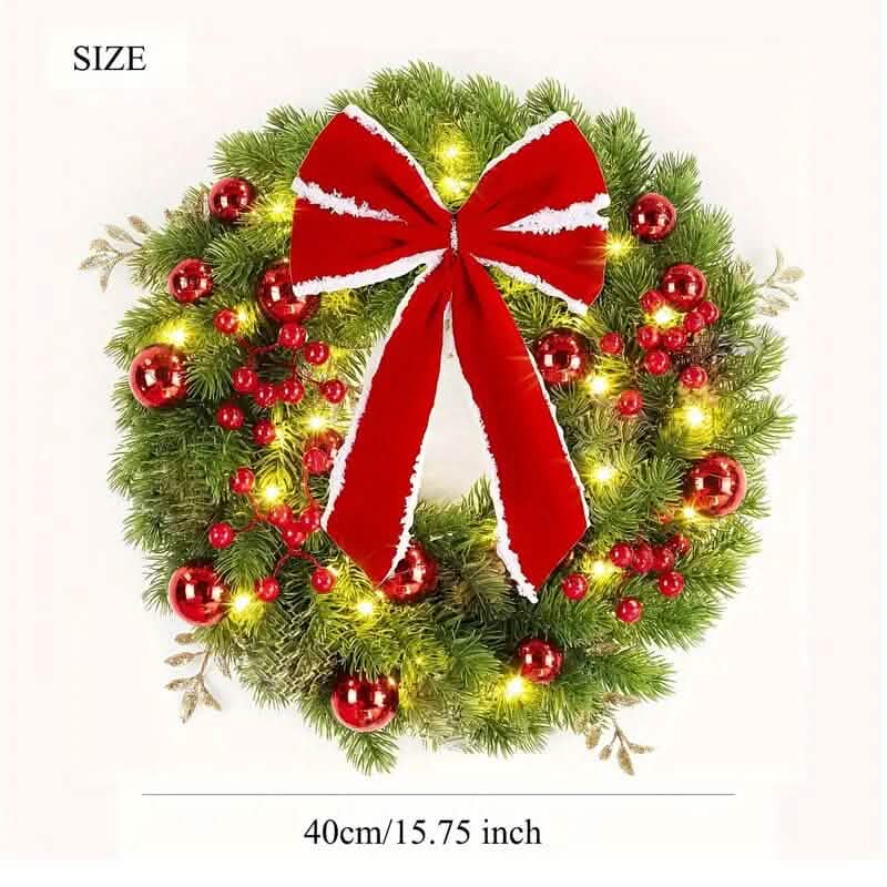 Handmade Christmas Wreath Decor DailySale