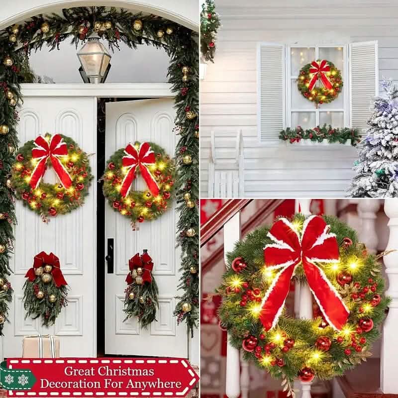 Handmade Christmas Wreath Decor DailySale