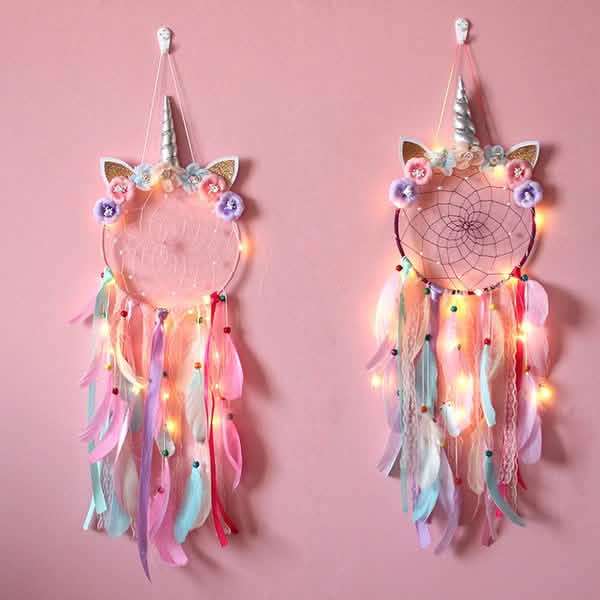 Handmade Feather Dream Catcher Wall Hanging Decoration DailySale