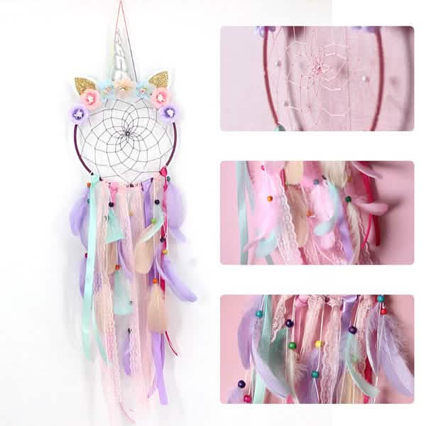 Handmade Feather Dream Catcher Wall Hanging Decoration DailySale