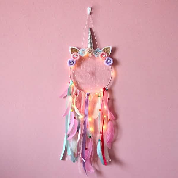 Handmade Feather Dream Catcher Wall Hanging Decoration DailySale