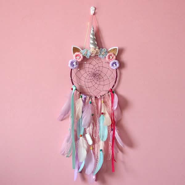 Handmade Feather Dream Catcher Wall Hanging Decoration DailySale