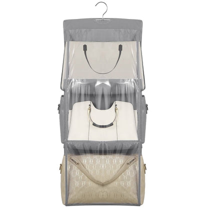 Hanging HandBag Organizer with 6 Pockets Closet Purse Storage DailySale