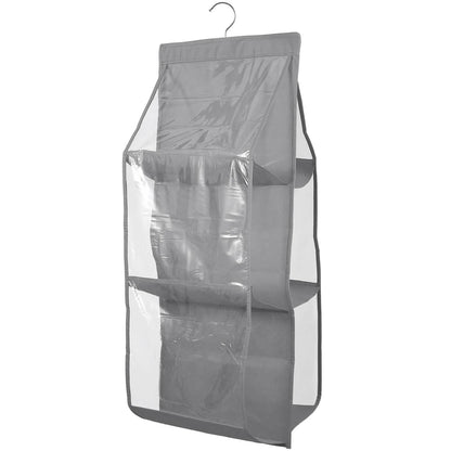 Hanging HandBag Organizer with 6 Pockets Closet Purse Storage DailySale