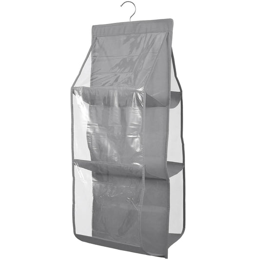 Hanging HandBag Organizer with 6 Pockets Closet Purse Storage DailySale