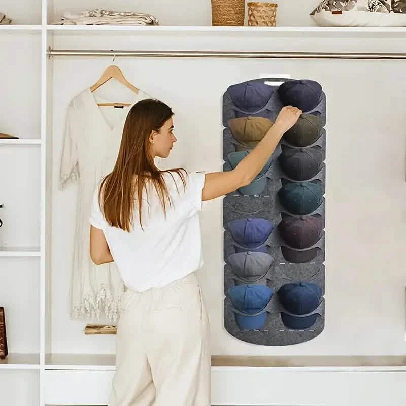 Hanging Hat Organizers For Baseball Cap Felt Storage Holders DailySale