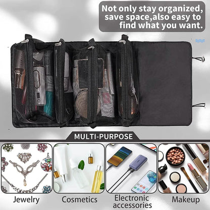 Hanging Roll-Up Makeup Bag DailySale