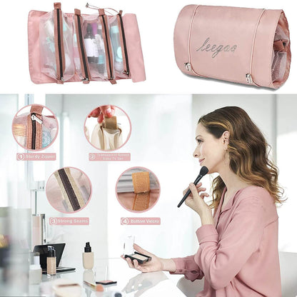 Hanging Roll-Up Makeup Bag DailySale