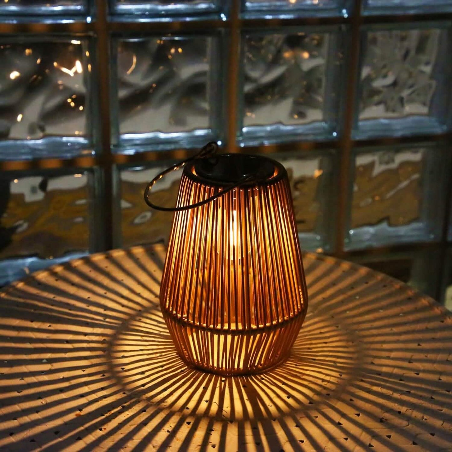 Hanging Solar Woven Lantern Solar Lamp Lights Decoration DailySale