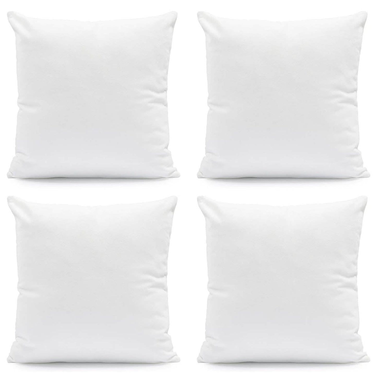 Hannah Linen Hypoallergenic Throw Pillows - White DailySale