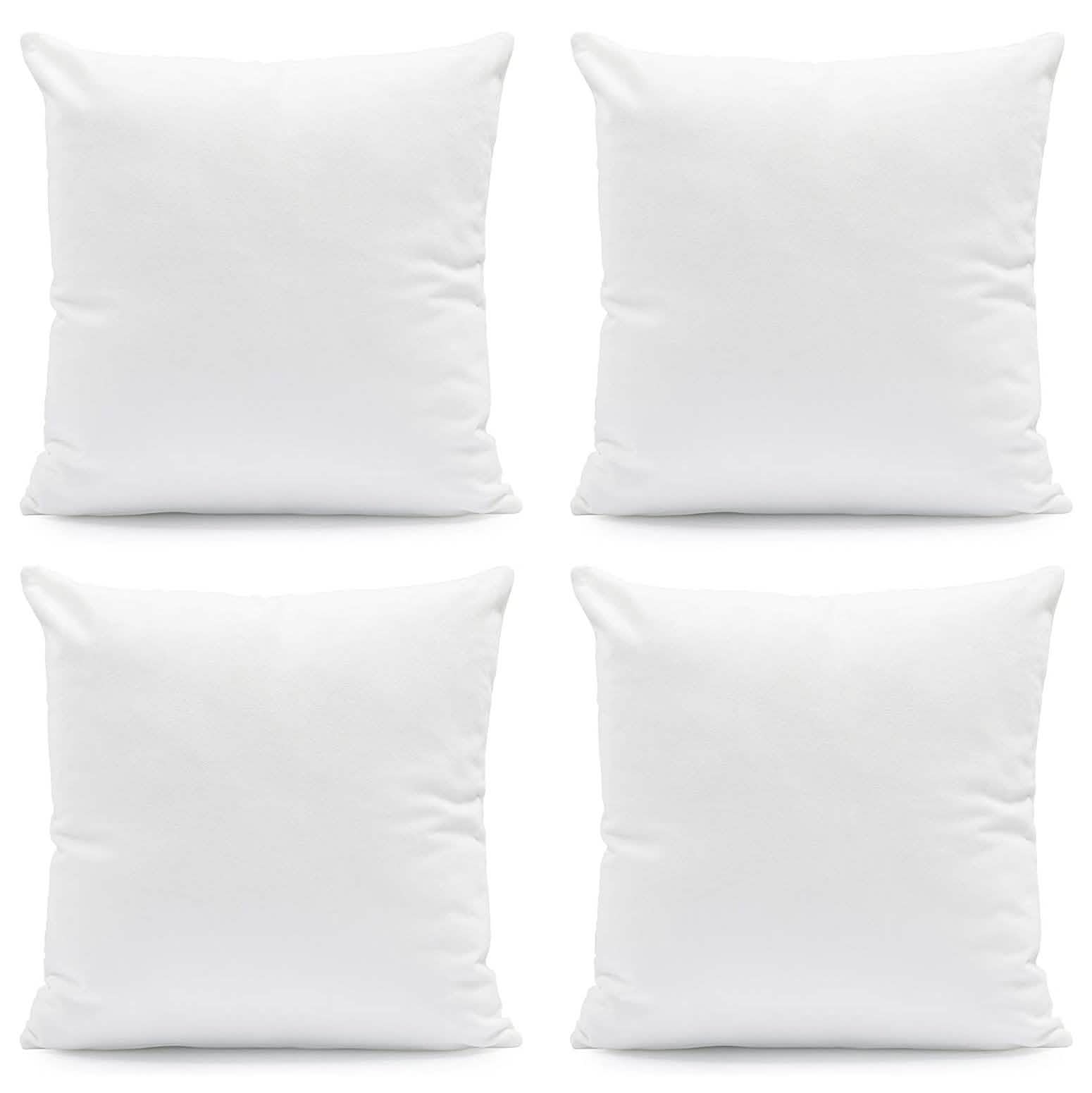 Hannah Linen Hypoallergenic Throw Pillows - White DailySale