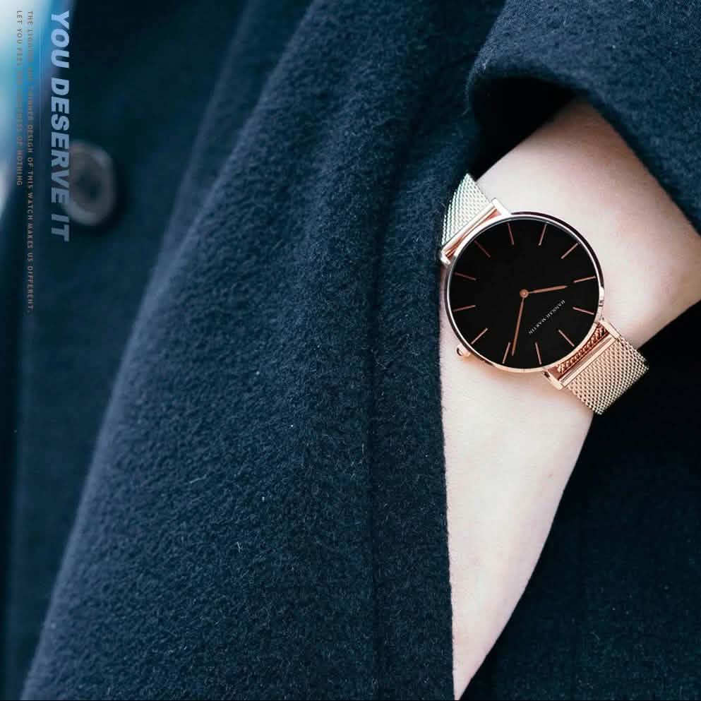 Hannah Martin High Quality Waterproof Ladies Watch DailySale