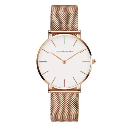 Hannah Martin High Quality Waterproof Ladies Watch DailySale