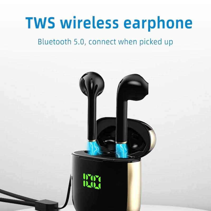 Hantoper Bluetooth Earphones TWS 5.0 Wireless Earbuds DailySale