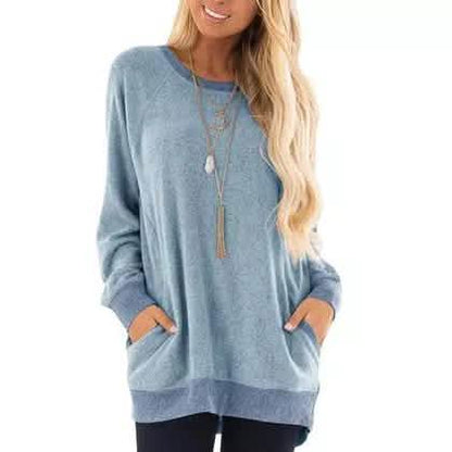Haute Edition Women's Ultra Soft Long Sleeve Pullover Sweatshirt DailySale