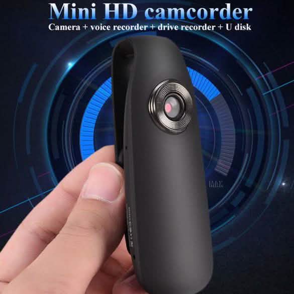 HD 1080P 130 Mini Camcorder Dash Cam Police Body Motorcycle Bike Motion Camera DailySale